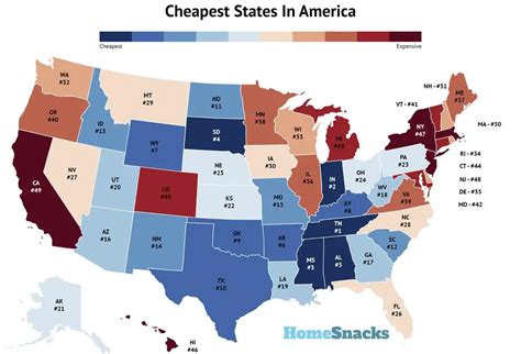 what states are affordable